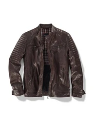 Lederjacke SIRENETTO im Used-Look