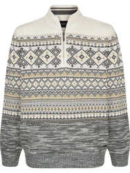 Babista Pullover VARZIRO grau/gemustert