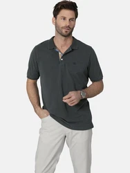 Babista Poloshirt UVIANO mit Knopfleiste Dunkelgrau/Grau/Hellgrau/Khaki/Dunkelblau