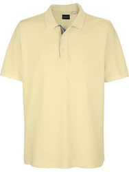 Babista Poloshirt UVIANO mit Knopfleiste Gelb/Khaki/Beige