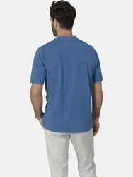 Babista Poloshirt UVIANO mit Knopfleiste Hellblau/Blau