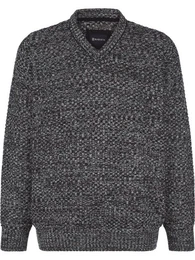 Strickpullover VALVENTO aus dreifarbigen Strickgarn