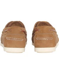Barbour Bootsschuh Wake Mokassin Beige/Braun/Creme