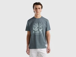 United Colors of Benetton T-Shirt mit Print mehrfarbig