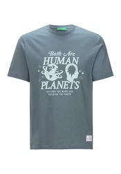 United Colors of Benetton T-Shirt mit Print mehrfarbig