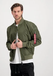 Alpha Industries Bomberjacke MA-1 LW Project R Dunkelgrün