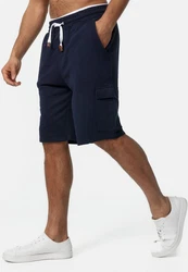 Indicode Sweatshorts White Rock Weiß