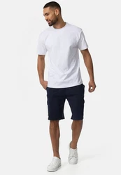 Indicode Sweatshorts White Rock Weiß