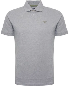 Barbour Poloshirt Lightweight Sports Polo Grau/Hellgrau
