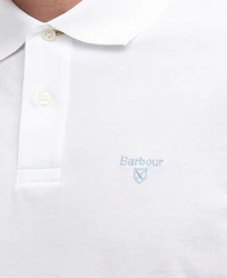 Barbour Poloshirt Lightweight Sports Polo Weiß/Creme
