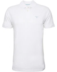 Barbour Poloshirt Lightweight Sports Polo Weiß/Creme