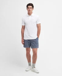 Barbour Poloshirt Lightweight Sports Polo Weiß/Creme