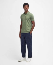 Barbour Poloshirt Lightweight Sports Polo Dunkelgrün/Grün/Khaki
