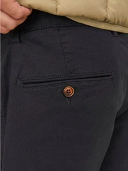 Jack & Jones Chinohose Stoffhose JPSTMARCO 6936 Dunkelblau