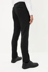 Next Formelle Flatfront-Hose Super Skinny Fit Dunkelgrau/Schwarz/Grau/Hellgrau/Khaki