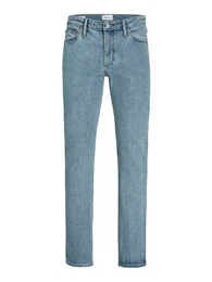 Regular-fit-Jeans Elastische Jeans Regular Fit Stretch Denim Hose JJICLARK 6953 in Dunkelblau