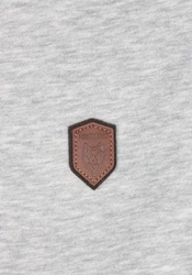 naketano Sweatshirt Kapuzenpullover Pimp braun/graumeliert