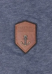 naketano Kapuzenpullover Supapimmel taubenblau