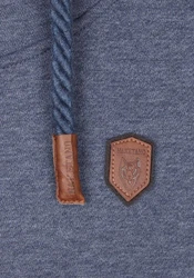 naketano Kapuzenpullover Supapimmel taubenblau