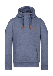 naketano Kapuzenpullover Supapimmel taubenblau