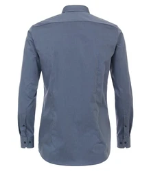 VENTI Businesshemd Body Fit Dunkelblau/Blau/Grau