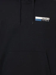 Jack & Jones Sweatshirt dunkelblau/weiß