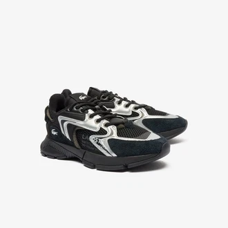 Lacoste L003 NEO 124 6 SMA Sneaker Grau/Blau/Schwarz/Hellblau/Dunkelgrün/Grün/Dunkelblau