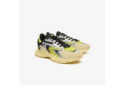 Lacoste L003 NEO 124 6 SMA Sneaker Gelb/Grün