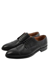 Roy Robson Anzugsschuh Derby Captoe Schnürschuh 