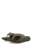 Reef Komfortsandalen Swellsole Cruiser Zehentrenner Dunkelgrün/Khaki/Braun/Beige