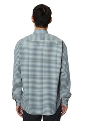Marc O'Polo Hemd Langarm Türkis/Grün/Blau/Hellblau