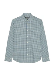 Marc O'Polo Hemd Langarm Türkis/Grün/Blau/Hellblau