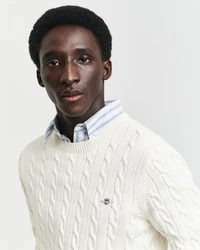 Gant Strickpullover COTTON CABLE C-NECK 