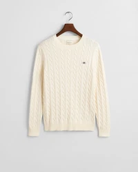 Gant Strickpullover COTTON CABLE C-NECK 