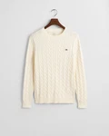 Gant Strickpullover COTTON CABLE C-NECK 