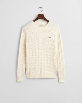Gant Strickpullover COTTON CABLE C-NECK 