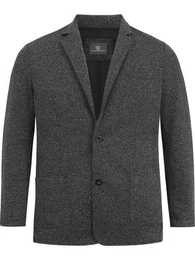 Jerseysakko ALBIN leichter Polyester-Viskose-Mix