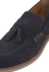 Silver Street Slipper Charleston Dunkelblau/Blau/Schwarz/Hellblau