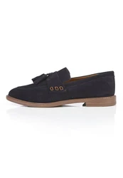 Silver Street Slipper Charleston Dunkelblau/Blau/Schwarz/Hellblau