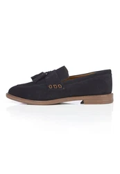 Silver Street Slipper Charleston Dunkelblau/Blau/Schwarz/Hellblau