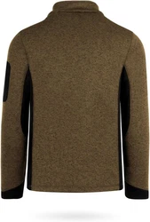 normani Fleecejacke Wapusk Herren Dunkelgrün/Braun/Khaki/Grün