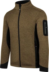 normani Fleecejacke Wapusk Herren Dunkelgrün/Braun/Khaki/Grün