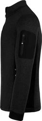 normani Fleecejacke Wapusk Herren Dunkelgrau/Schwarz/Grau