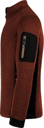 normani Fleecejacke Wapusk Herren Braun/Orange/Rot/Dunkelrot