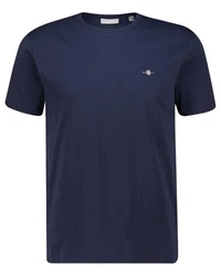 Gant T-Shirt SHIELD Regular Fit Blau