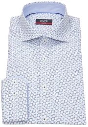 Langarmhemd Slim Fit stark tailliert Kentkragen