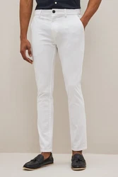 Next Chinohose Skinny Fit Weiß/Creme/Khaki/Grau
