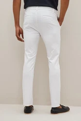Next Chinohose Skinny Fit Weiß/Creme/Khaki/Grau
