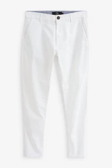 Next Chinohose Skinny Fit Weiß/Creme/Khaki/Grau