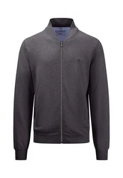 FYNCH-HATTON Strickjacke Cardigan College Säure Blau